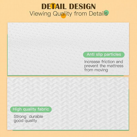  Furniture of America Forsythia DM708-Q 8" Queen Green Tea Gel Memory Foam IMAGE 6