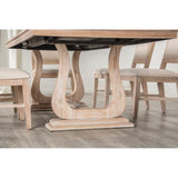  Furniture of America Orbetello FM3601NT-T-5PC 5 Pc Dining Table Set IMAGE 2