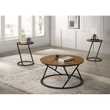  Furniture of America Ronde FM42905NT-3PK 3 Pc Table Set IMAGE 2