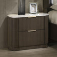  Furniture of America Lantrisant FM72014DW-N Nightstand IMAGE 1