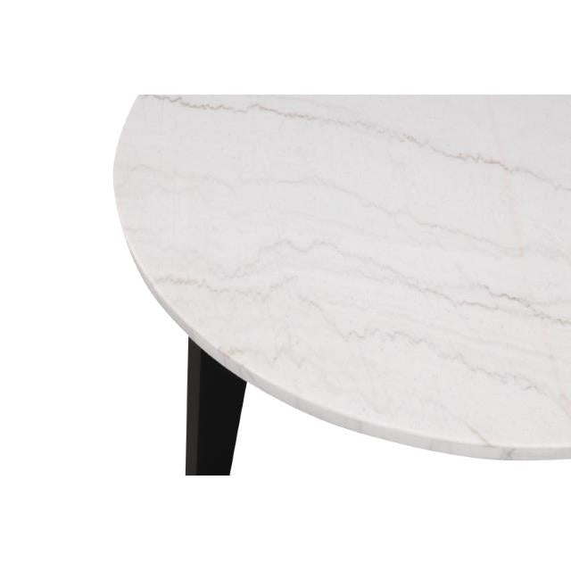  Furniture of America Sabro FM3330BK-RT-TABLE Round Dining Table IMAGE 6
