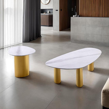  Furniture of America Northwich FM47005WH-ST-TABLE Side Table IMAGE 2