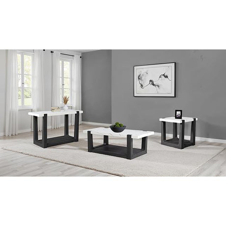  Furniture of America Sundbry FM44010BK-C Coffee Table IMAGE 2