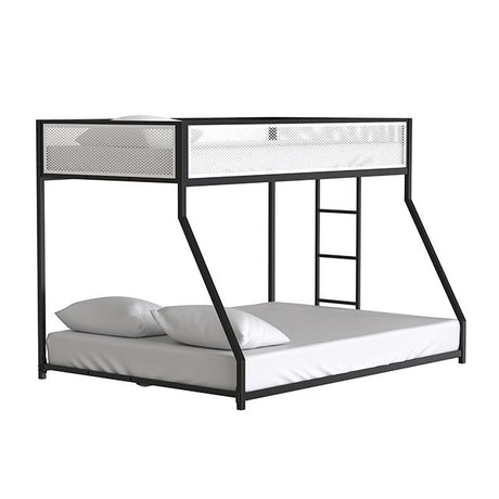  Furniture of America Southall FM-BK1201BK-TF Twin/Full Metal Bunk Bed IMAGE 3