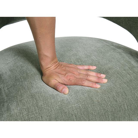  Furniture of America Tresa FM-AC3002GR Arm Chair with Casters IMAGE 4