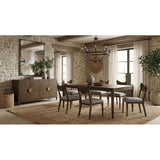  Furniture of America Clarksburg FM39018WN-SV Server IMAGE 2