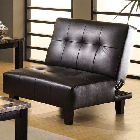  Furniture of America Belmont CM2565S-PU-CH Chair IMAGE 1