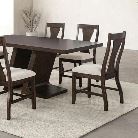  Furniture of America Holsworthy FM3600ES-T Dining Table IMAGE 2
