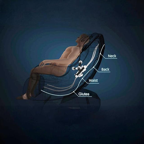  Furniture of America Calmridge MC0001BW Massage Chair IMAGE 3