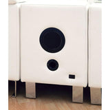  Furniture of America Kemina CM6833WH-CS Speaker Console IMAGE 3