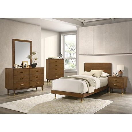  Furniture of America Romford FM72034WN-F-BED Full Bed IMAGE 2