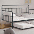 Furniture of America Thera FM1000BK Daybed with Trundle IMAGE 1