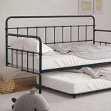  Furniture of America Thera FM1000BK Daybed with Trundle IMAGE 1