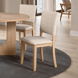  Furniture of America Oberto SL3406NT-SC-4PK Set Of 4 Upholstered Side Chair IMAGE 1