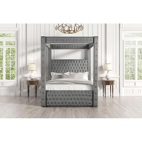  Furniture of America Etherea CM7482GY-EK-BED King Bed IMAGE 4