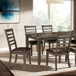  Furniture of America Adia TM3103T-7PK 7 Pc Dinning Table Set IMAGE 1