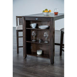  Furniture of America Lescles FM3423CH-PT-3PK 3 Pc Counter Height Set IMAGE 3