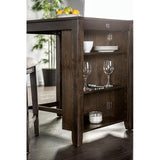  Furniture of America Lescles FM3423CH-PT-3PK 3 Pc Counter Height Set IMAGE 4