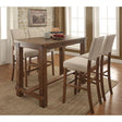  Furniture of America Sania CM3324BT-5PC 5 Pc Bar Table Set IMAGE 1