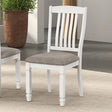  Furniture of America Pendola FM3427WH-SC-2PK Set Of 2 Side Chair IMAGE 1