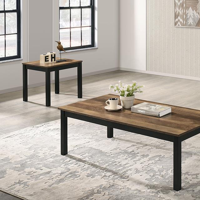  Furniture of America Findlay FM42900BR-3PK 3 Pc Table Set IMAGE 1
