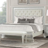  Furniture of America Stella Mia FM70000WH-EK-F-BED King Bed IMAGE 1