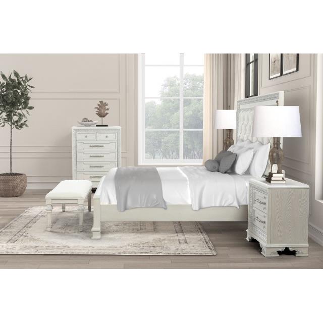  Furniture of America Stella Mia FM70000WH-EK-F-BED King Bed IMAGE 4