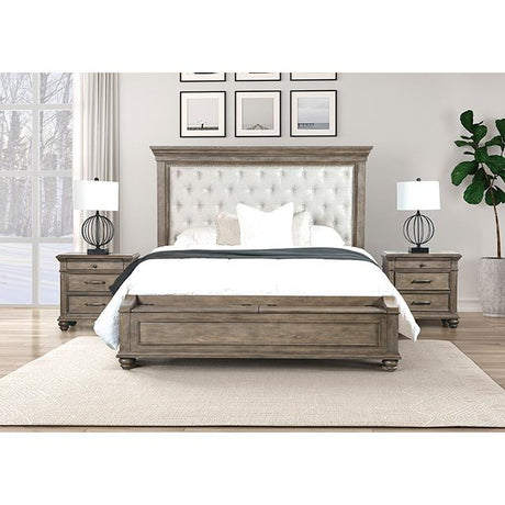  Furniture of America Philomath FM7430BR-EK-BED King Bed IMAGE 4