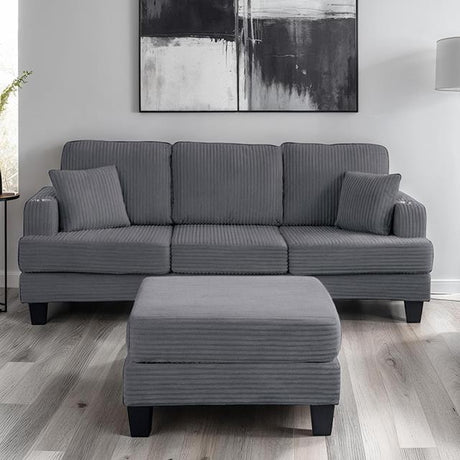  Furniture of America Moretaine SL6932DG-SF-PK Sofa IMAGE 1