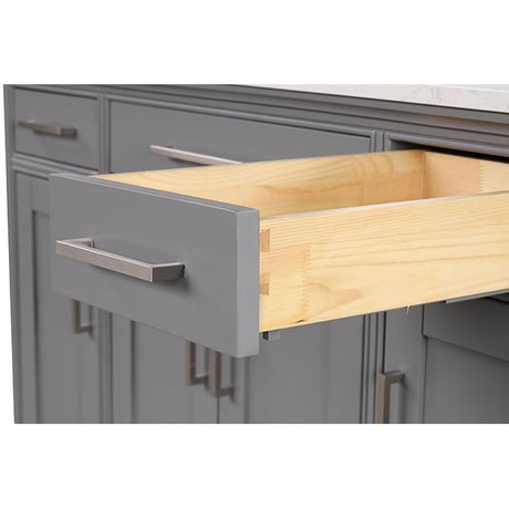  Furniture of America Soline TM-CT003WH-48+03GY Vanity Set IMAGE 7