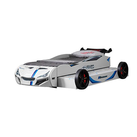  Furniture of America Tracklite FOA7735WH-BED Car Bed IMAGE 5