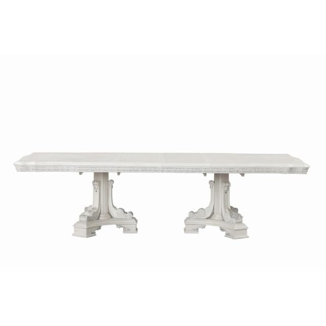  Furniture of America Stella Mia FM31000WH-T-TABLE Dining Table IMAGE 2