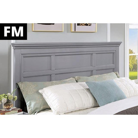  Furniture of America Castlile FM7413GY-T-BED Twin Bed IMAGE 3