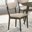  Furniture of America Huttwil FM32007WN-SC-2PK Set Of 2 Side Chair IMAGE 1