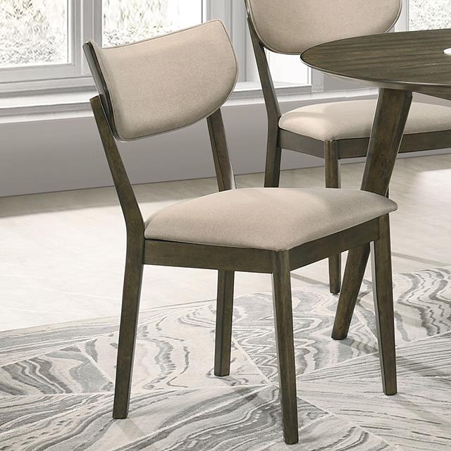  Furniture of America Huttwil FM32007WN-SC-2PK Set Of 2 Side Chair IMAGE 1