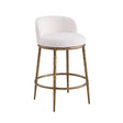  Furniture of America Rilva FM37014GD-PC Counter Height Stool IMAGE 1