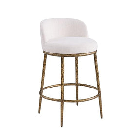  Furniture of America Rilva FM37014GD-PC Counter Height Stool IMAGE 1