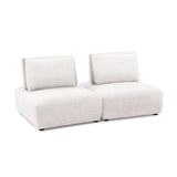  Furniture of America Stavanger FM63001WH-B 2-Seater IMAGE 1
