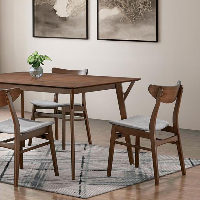  Furniture of America Skien FM3210WN-T-5PC 5 Pc Dining Table Set IMAGE 3