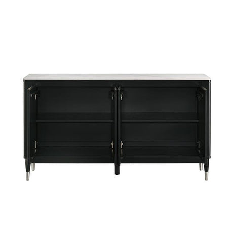  Furniture of America Maidstone FM32001BK-SV Server IMAGE 3