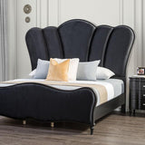  Furniture of America Melodi Parc FM7416BK-EK-BED King Bed IMAGE 1