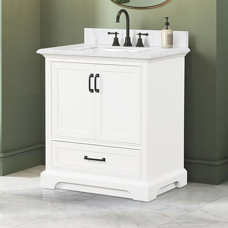  Furniture of America Arthur TM-VS002WH-31 30" Bathroom Vanity IMAGE 1
