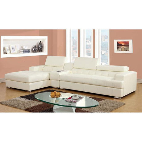  Furniture of America Floria CM6122WH-CS Speaker Console IMAGE 4