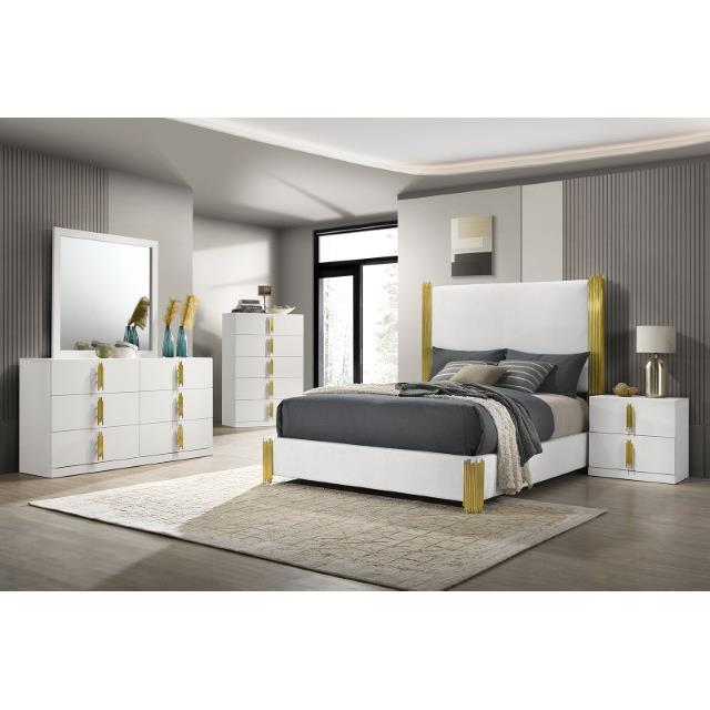  Furniture of America Basildon FM7271WH-D Dresser IMAGE 2