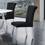  Furniture of America Holstebro FM37007SB-SC-2PK Set Of 2 Side Chair IMAGE 1