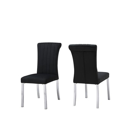  Furniture of America Holstebro FM37007SB-SC-2PK Set Of 2 Side Chair IMAGE 3