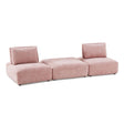  Furniture of America Stavanger FM63001PK-C 2-Seater with Square Ottoman IMAGE 1