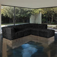  Furniture of America Nappi FM62102BK-SECT-B L-Sectional IMAGE 1