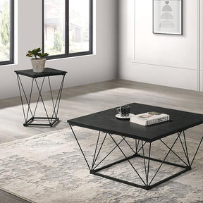  Furniture of America Whetstone FM42901BK-3PK 3 Pc Table Set IMAGE 1
