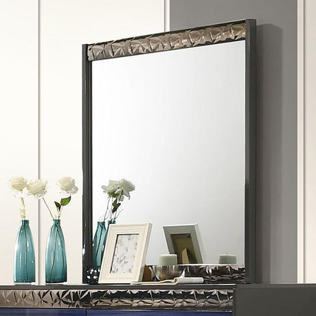  Furniture of America Hartlepool FM7250BL-M Mirror IMAGE 1